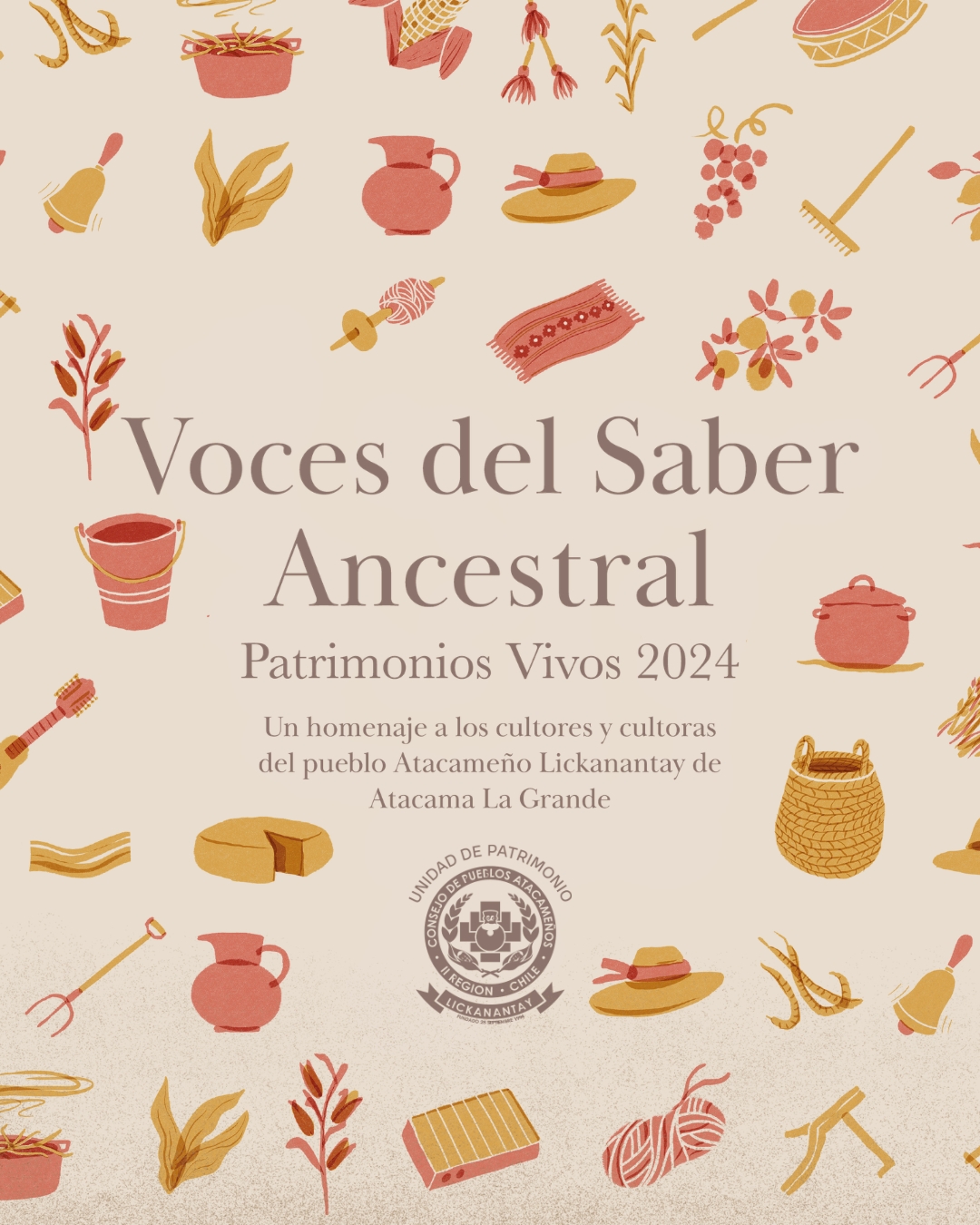 Audiolibro Voces del Saber Ancestral – Patrimonios Vivos 2024