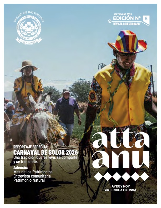 Revista  Atta Anu- Unidad de Patrimonio – 8Va Edición